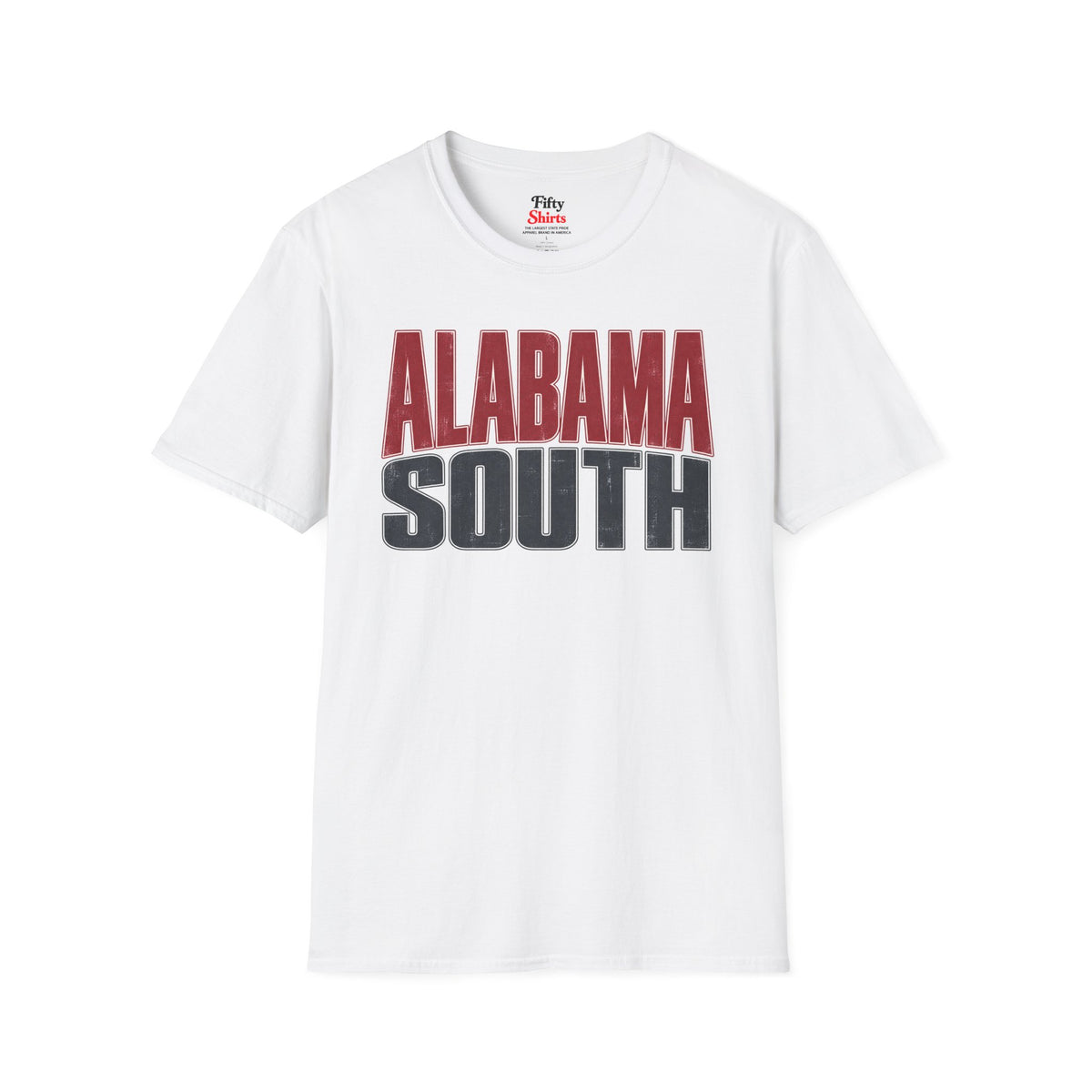 Alabama South Unisex Softstyle T Shirt State Name Graphic Tee
