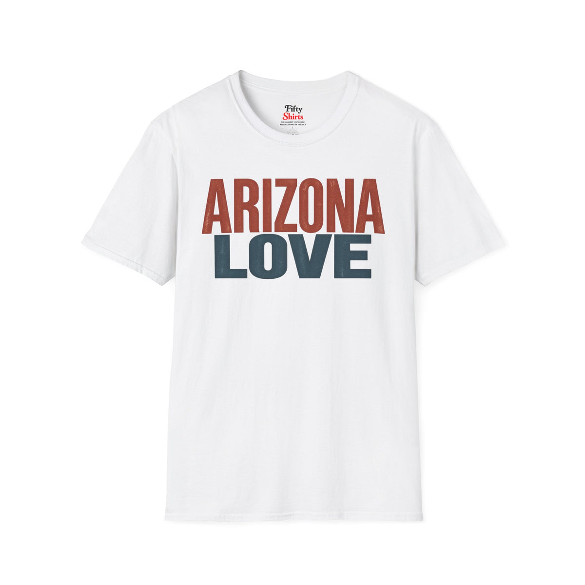 Arizona Love Unisex Softstyle T Shirt State Name Graphic Tee