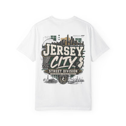 New Jersey City Street Division Unisex Comfort Color 1717 Streetwear Graphic Tee