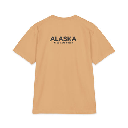 Alaska All State In God We Trust Unisex Max Heavyweight Short Sleeve