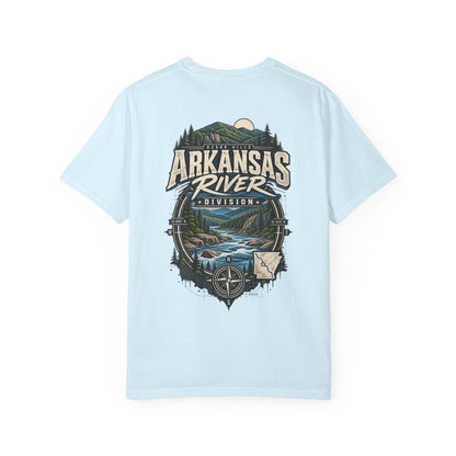 Arkansas River Division Unisex Comfort Color 1717 Streetwear Graphic Tee