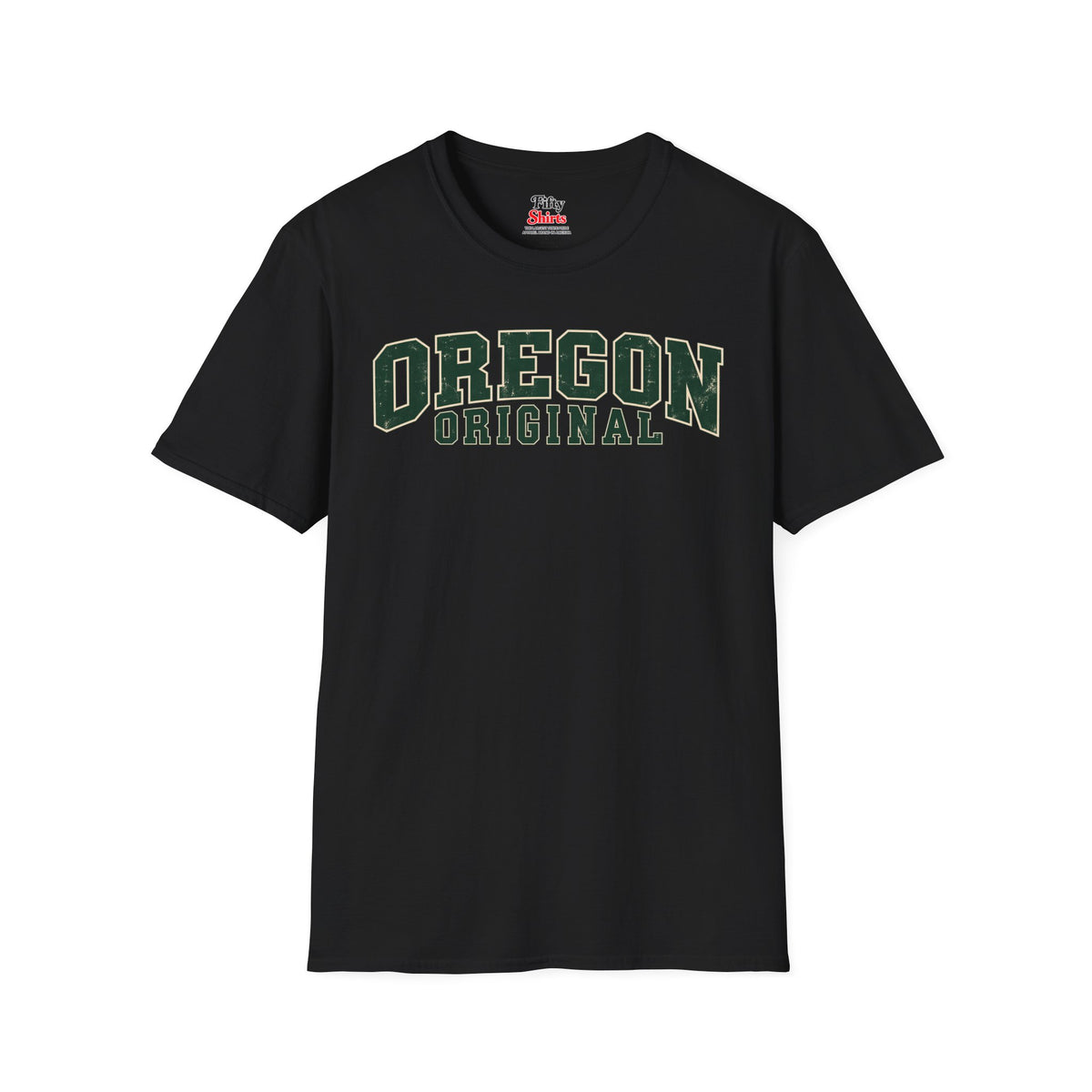 Oregon Original Unisex Softstyle T Shirt State Name Graphic Tee