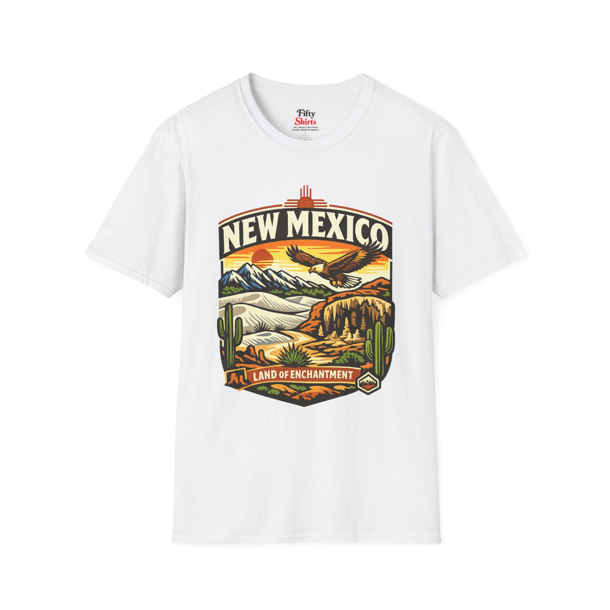 New Mexico Land of Enchantment Adventure Unisex Softstyle T Shirt State Pride Graphic Tee Collections FS03