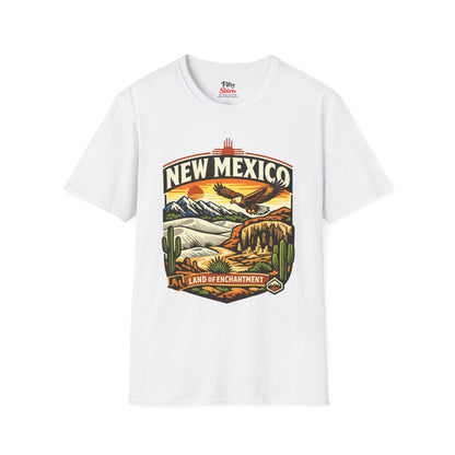 New Mexico Land of Enchantment Adventure Unisex Softstyle T Shirt State Pride Graphic Tee Collections FS03