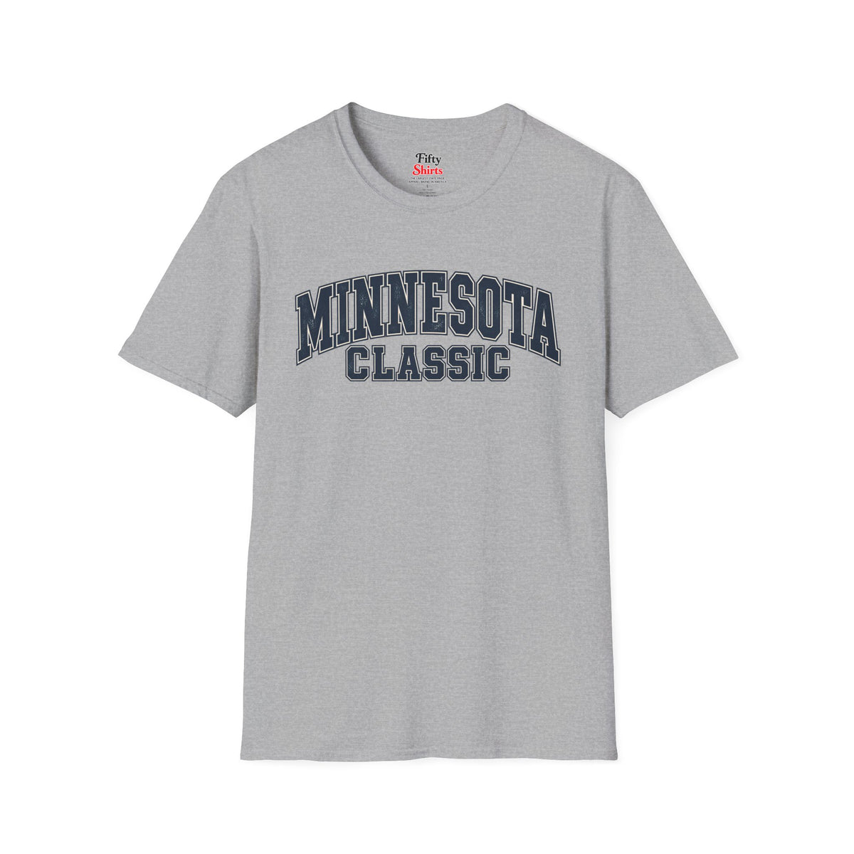 Minnesota Classic Unisex Softstyle T Shirt State Name Graphic Tee