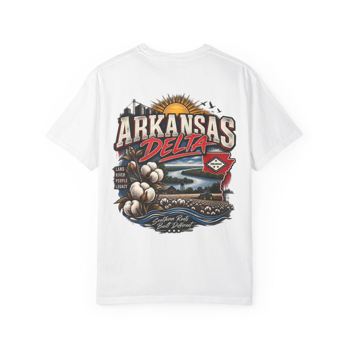 Arkansas Delta Streetwear Unisex Comfort Color 1717 Streetwear Graphic Tee