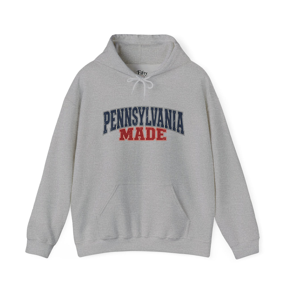 Pennsylvania Made Unisex Hoodie State Name Graphic