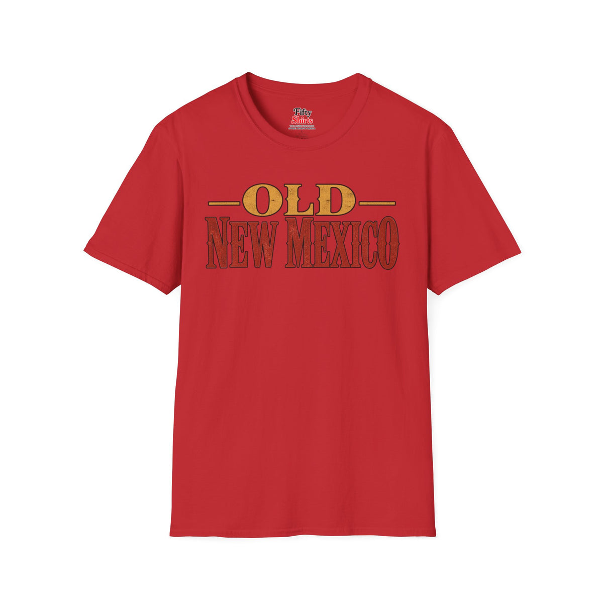 Old New Mexico Unisex Softstyle T Shirt State Name Graphic Tee