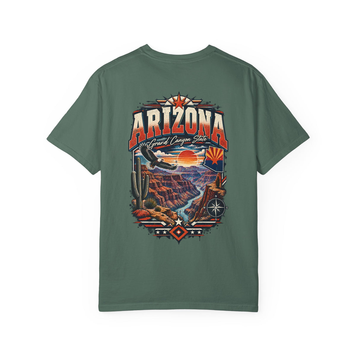 Arizona Grand Canyon Streetwear  Unisex Comfort Color 1717 Streetwear Graphic Tee