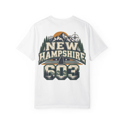 New Hampshire 603 Unisex Comfort Color 1717 Streetwear Graphic Tee