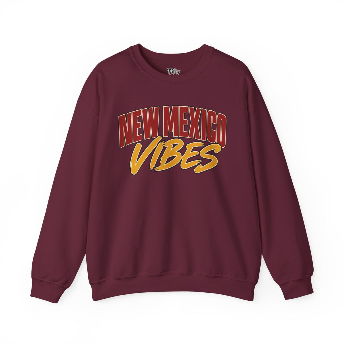 New Mexico Vibes Unisex Crewneck Sweatshirt State Name Graphic