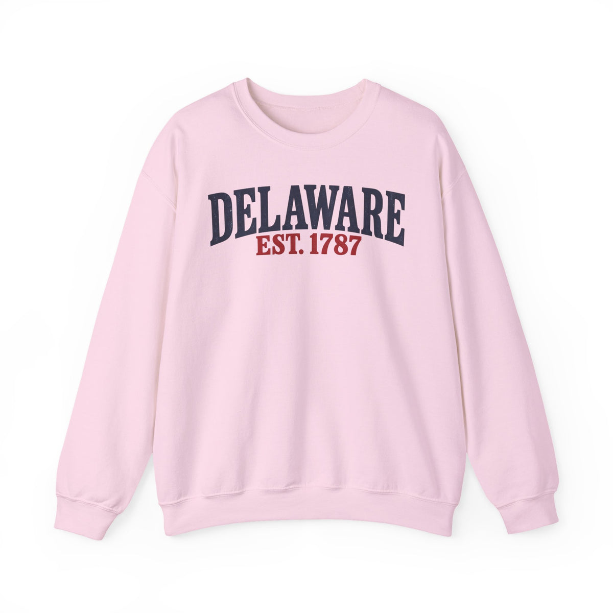 Delaware EST 1787 Unisex Crewneck Sweatshirt State Name Graphic