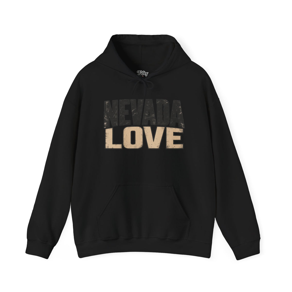 Nevada Love Unisex Hoodie State Name Graphic