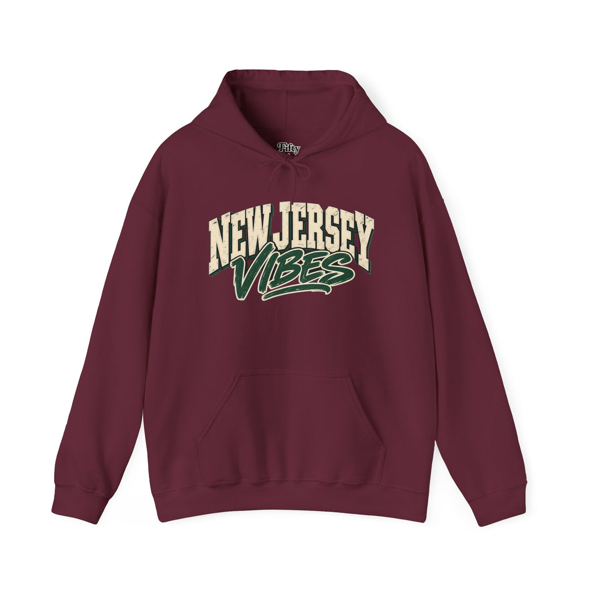 New Jersey Vibes Unisex Hoodie State Name Graphic