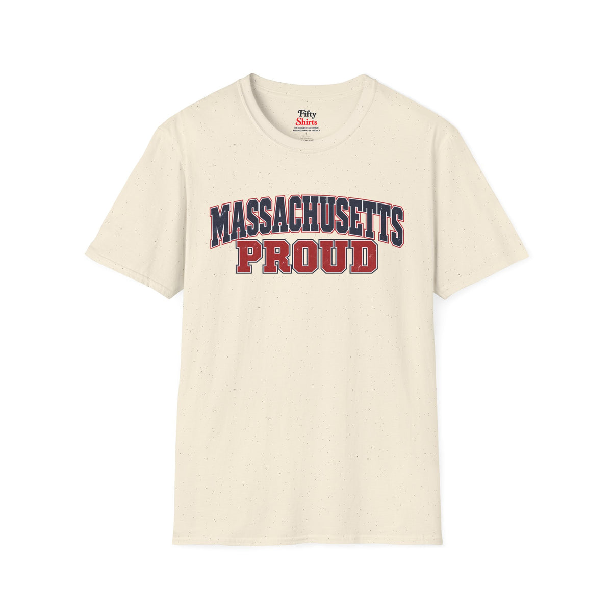 Massachusetts Proud Unisex Softstyle T Shirt State Name Graphic Tee