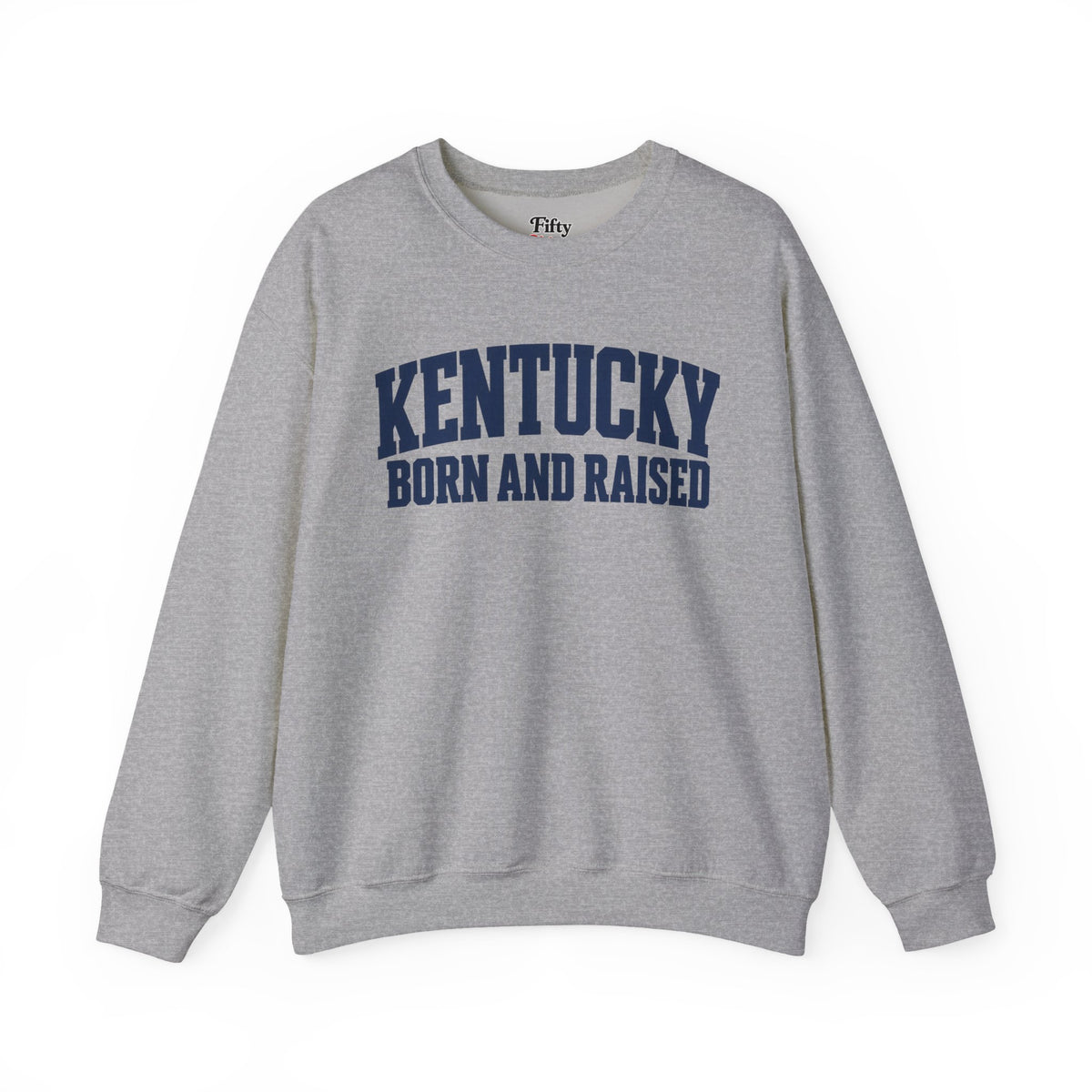 Kentucky Born and Raised  Modern Heritage Unisex Sweatshirt Graphic
