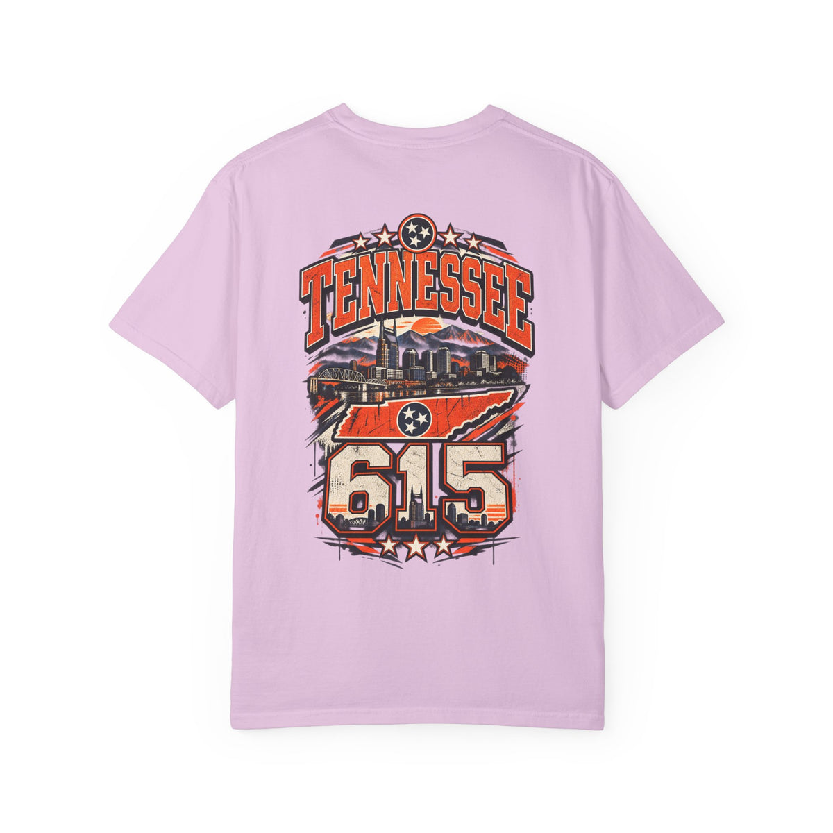 Tennessee 615 Unisex Comfort Color 1717 Streetwear Graphic Tee