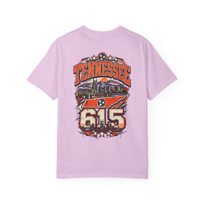 Tennessee 615 Unisex Comfort Color 1717 Streetwear Graphic Tee