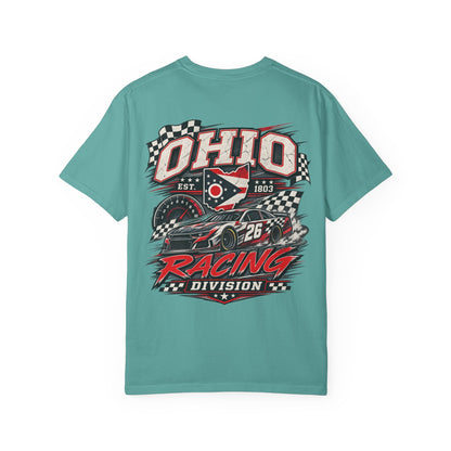 Ohio Racing Division Unisex Comfort Color 1717 Streetwear Graphic Tee