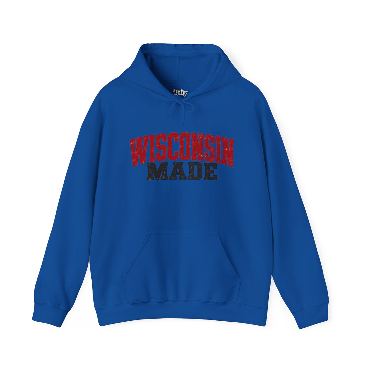 Wisconsin Made Unisex Hoodie State Name Graphic