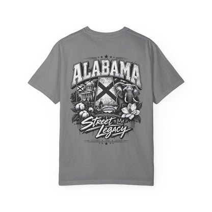 Alabama Street Legacy Unisex Comfort Color 1717 Streetwear Graphic Tee