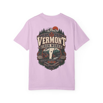 Vermont Iron Works Unisex Comfort Color 1717 Streetwear Graphic Tee