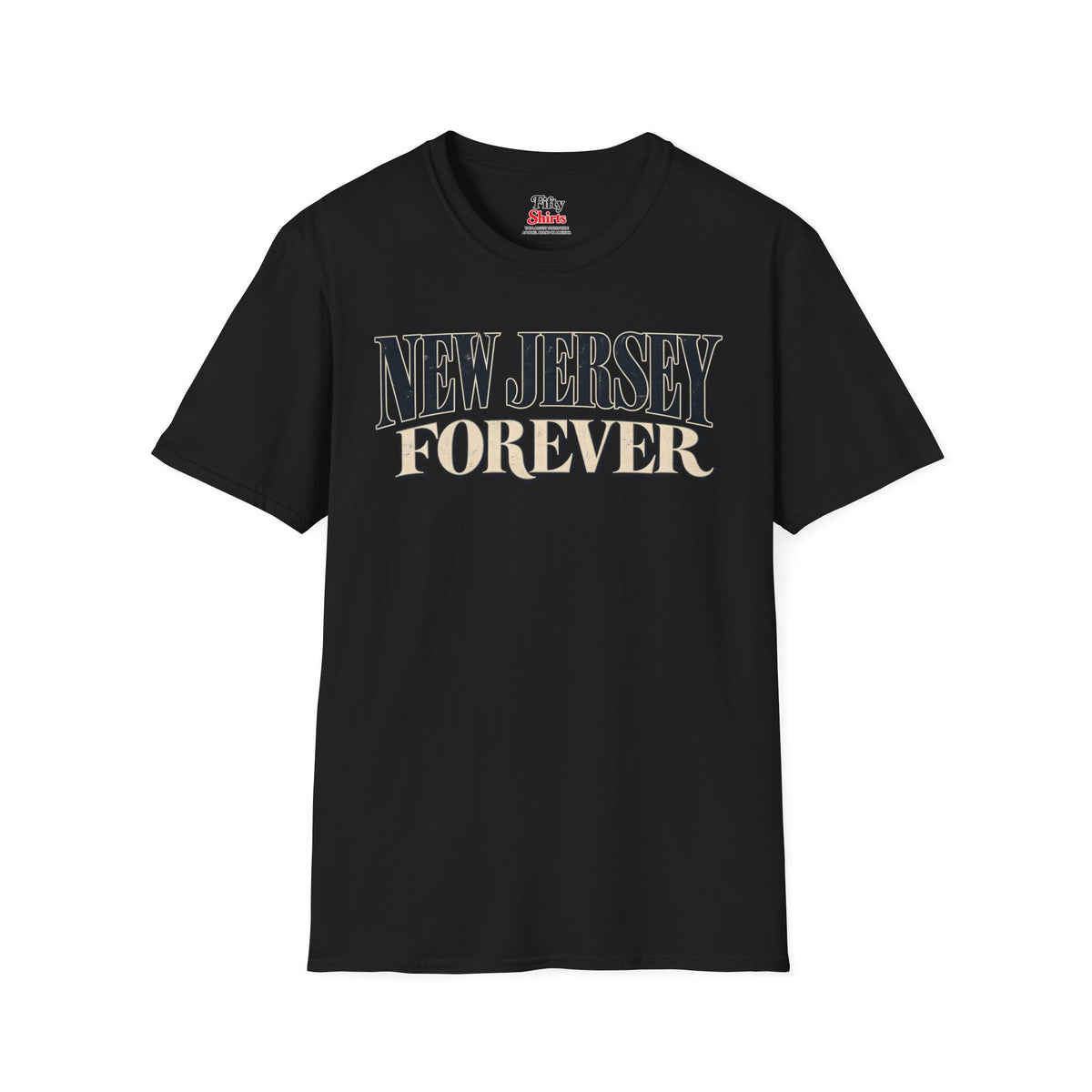 New Jersey Forever Unisex Softstyle T Shirt State Name Graphic Tee