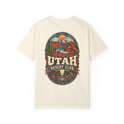 Utah Desert Club Unisex Comfort Color 1717 Streetwear Graphic Tee