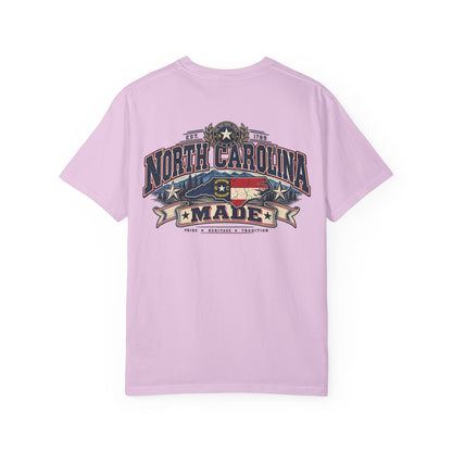 North Carolina Made Unisex Comfort Color 1717 Streetwear Graphic Tee