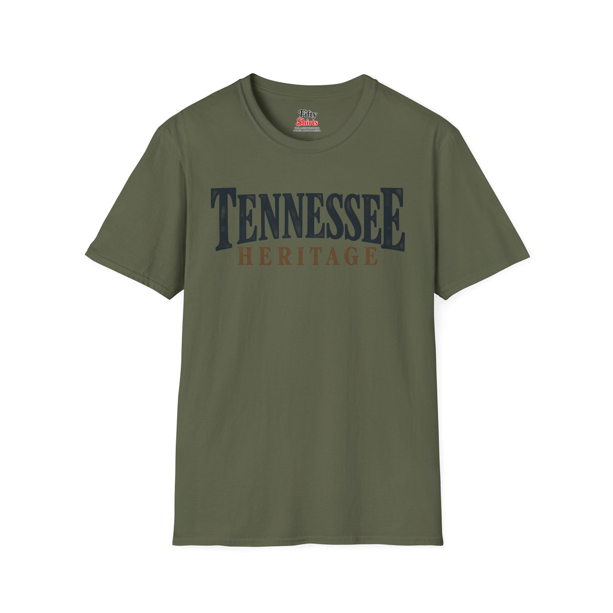 Tennessee Heritage Unisex Softstyle T Shirt State Name Graphic Tee