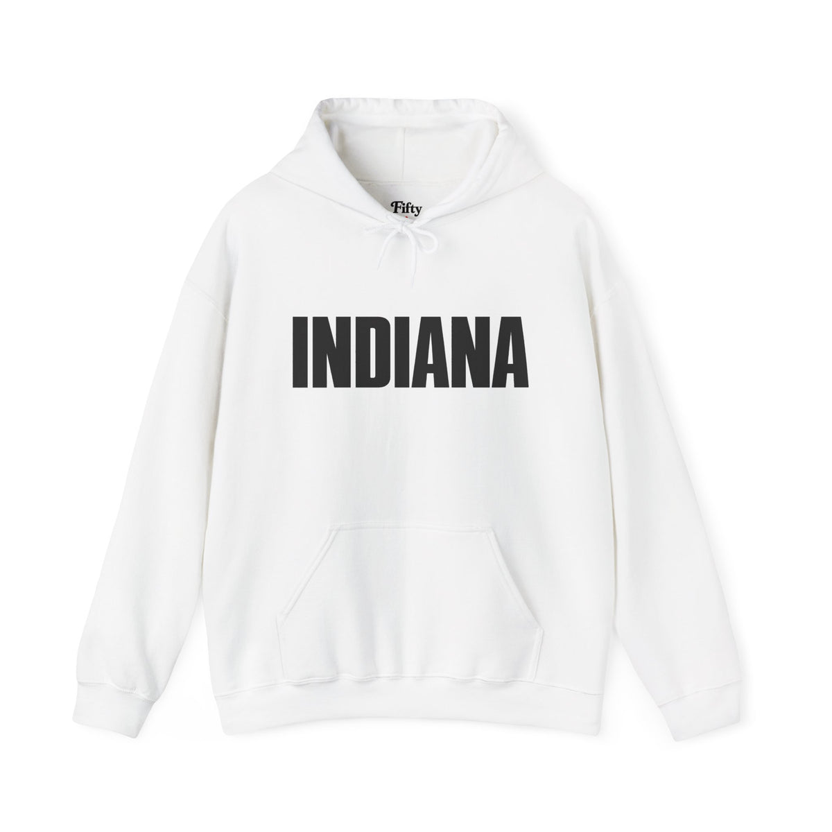 Indiana Unisex Hoodie State Name Graphic