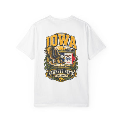 Iowa Hawkeye Legacy Unisex Comfort Color 1717 Streetwear Graphic Tee