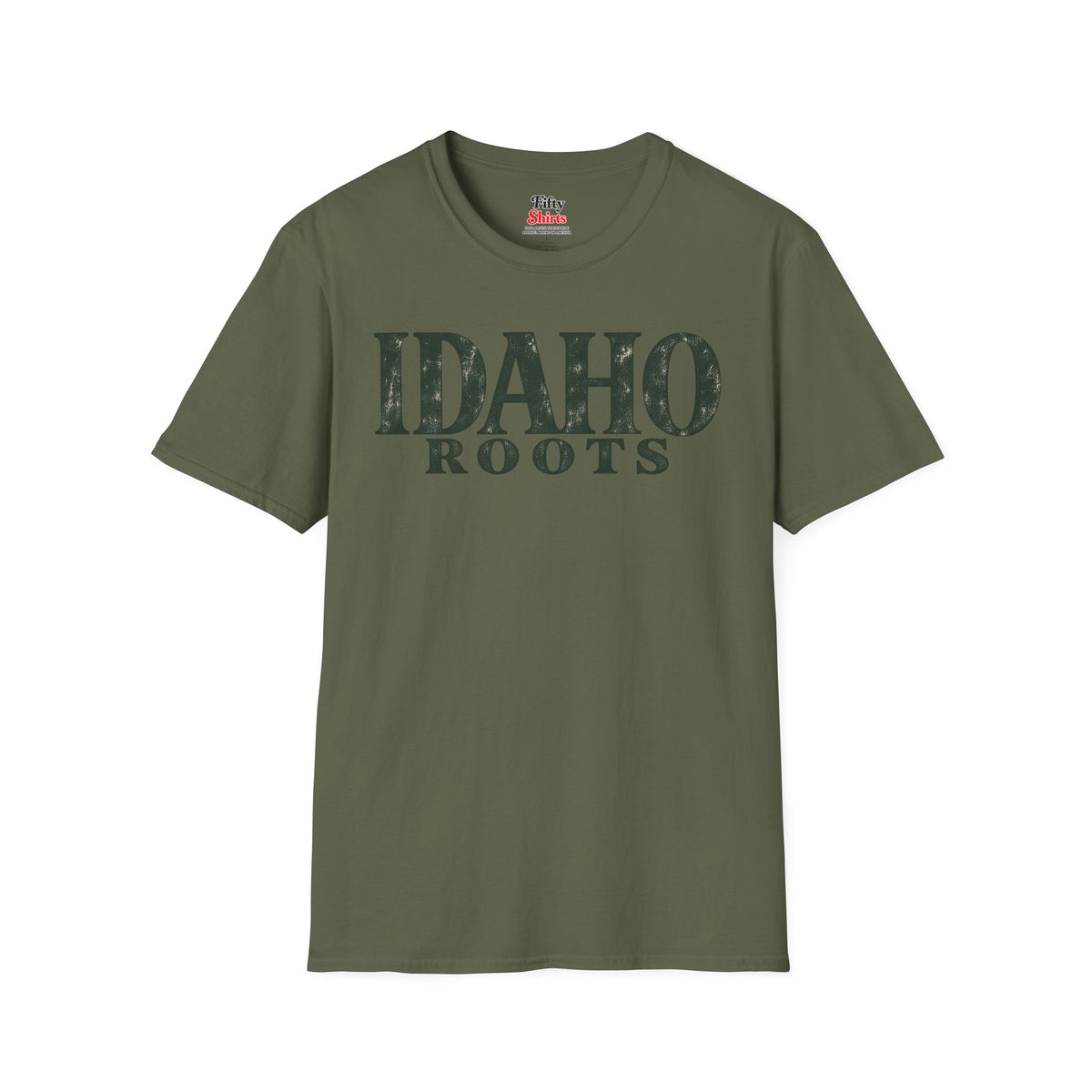 Idaho Roots Unisex Softstyle T Shirt State Name Graphic Tee