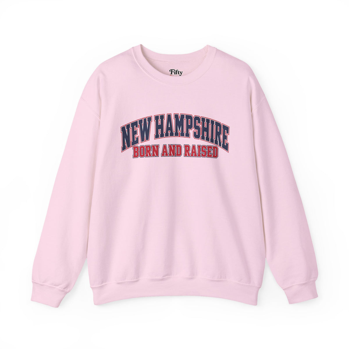 New Hampshire Born and Raised Premium Collegiate Unisex Sweatshirt Graphic