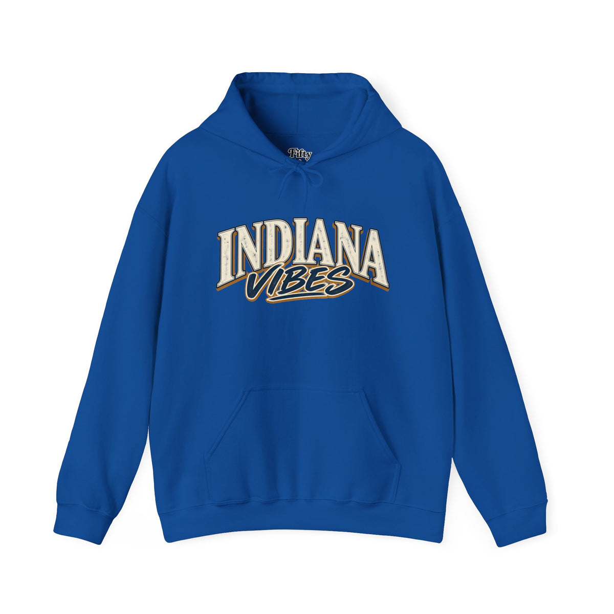 Indiana Vibes Unisex Hoodie State Name Graphic