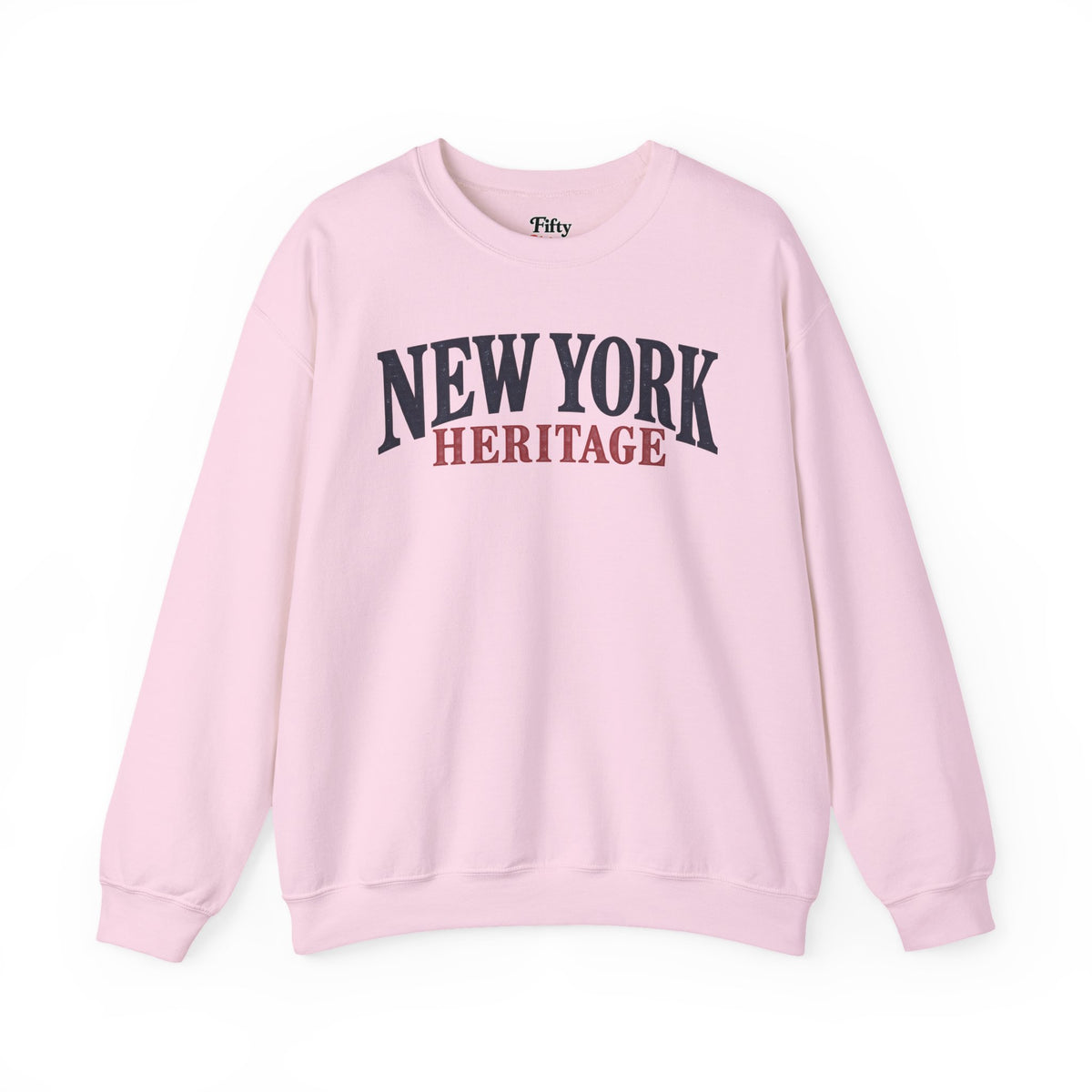 New York Heritage Unisex Crewneck Sweatshirt State Name Graphic