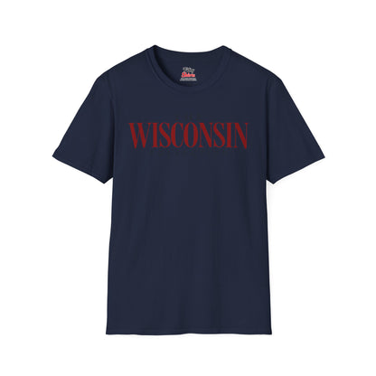 The Wisconsin Collection Unisex Softstyle T Shirt State Name Graphic Tee