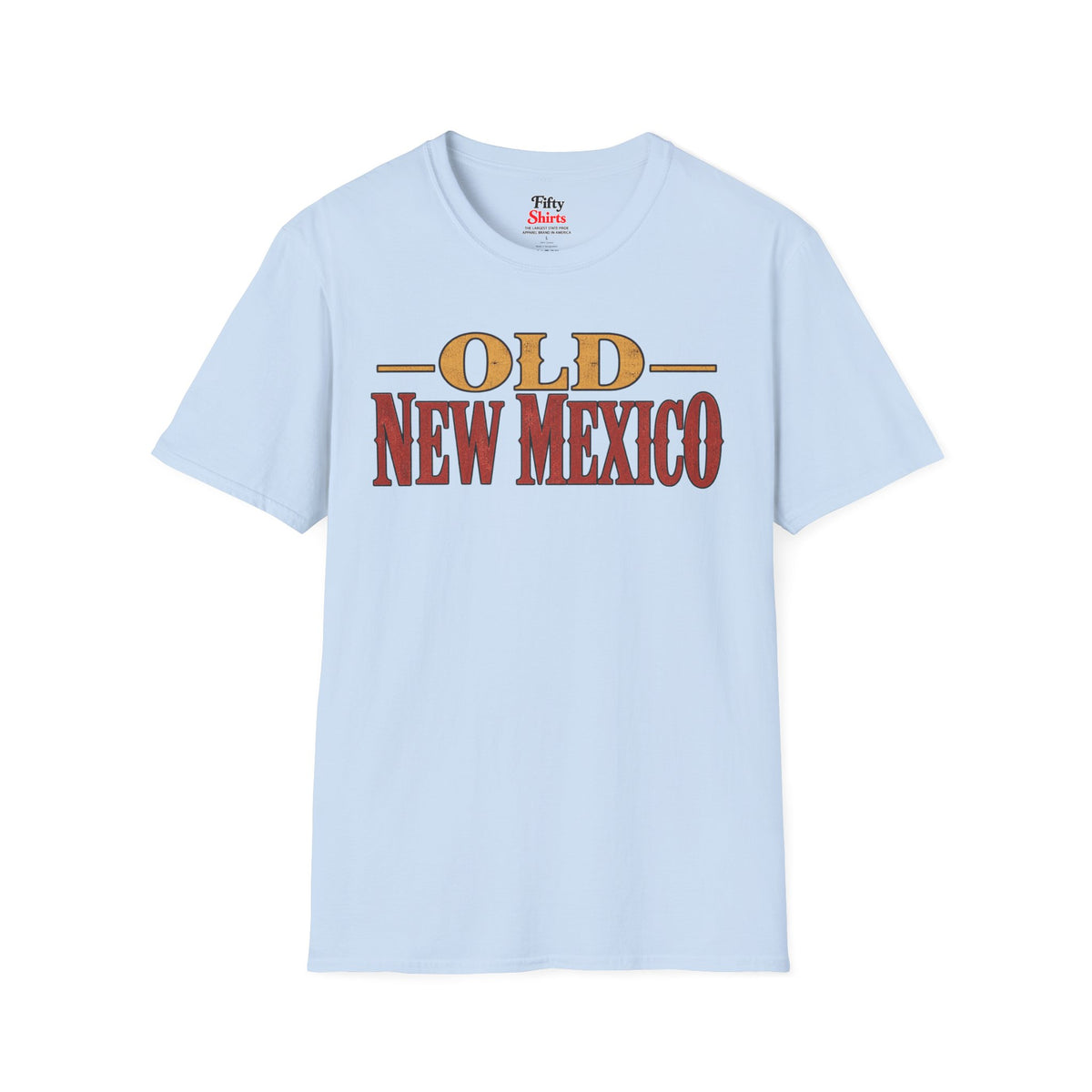 Old New Mexico Unisex Softstyle T Shirt State Name Graphic Tee