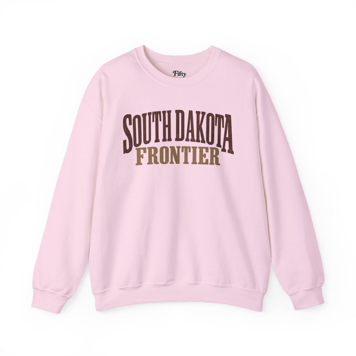 South Dakota Frontier Unisex Crewneck Sweatshirt State Name Graphic