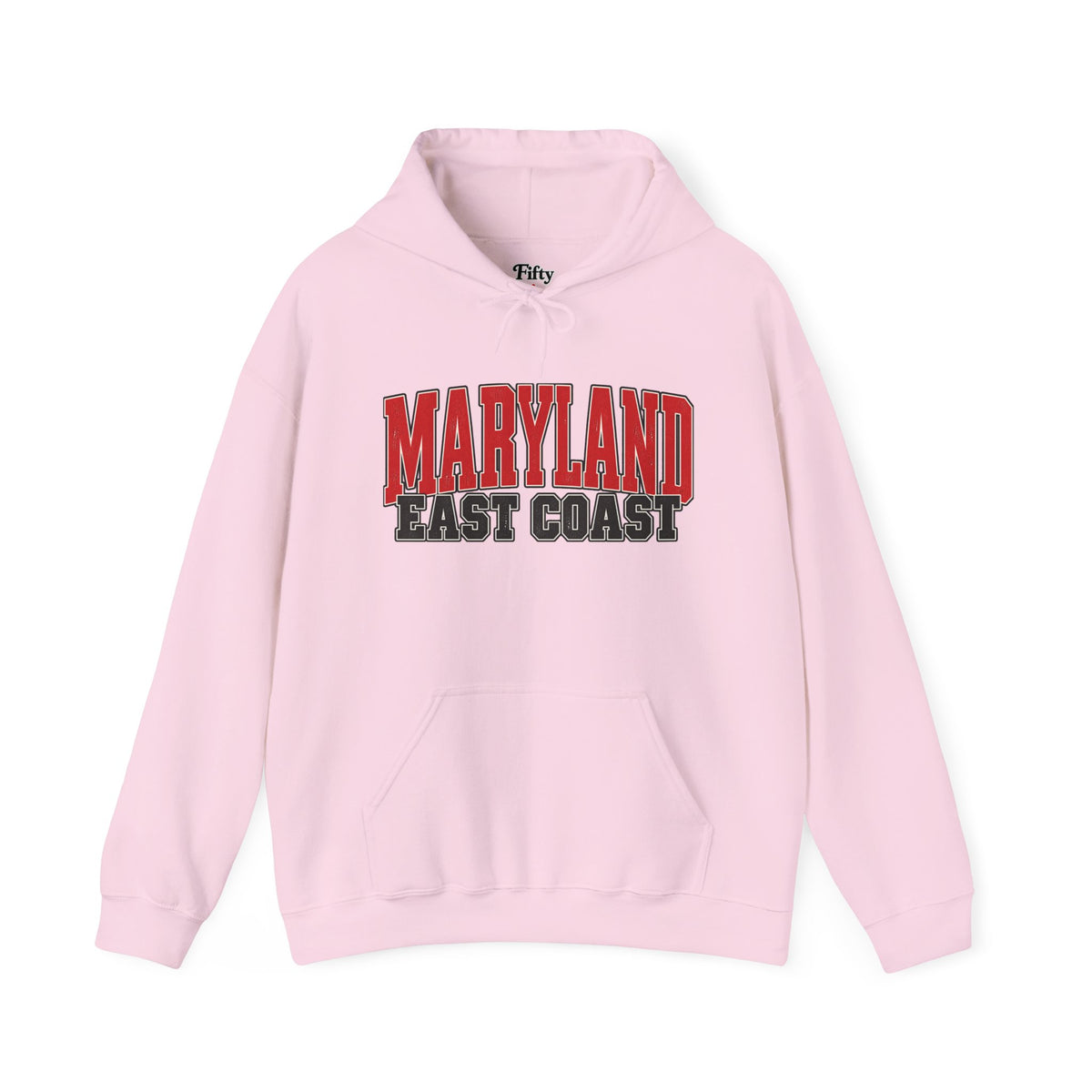 Maryland East Coast Unisex Hoodie State Name Graphic
