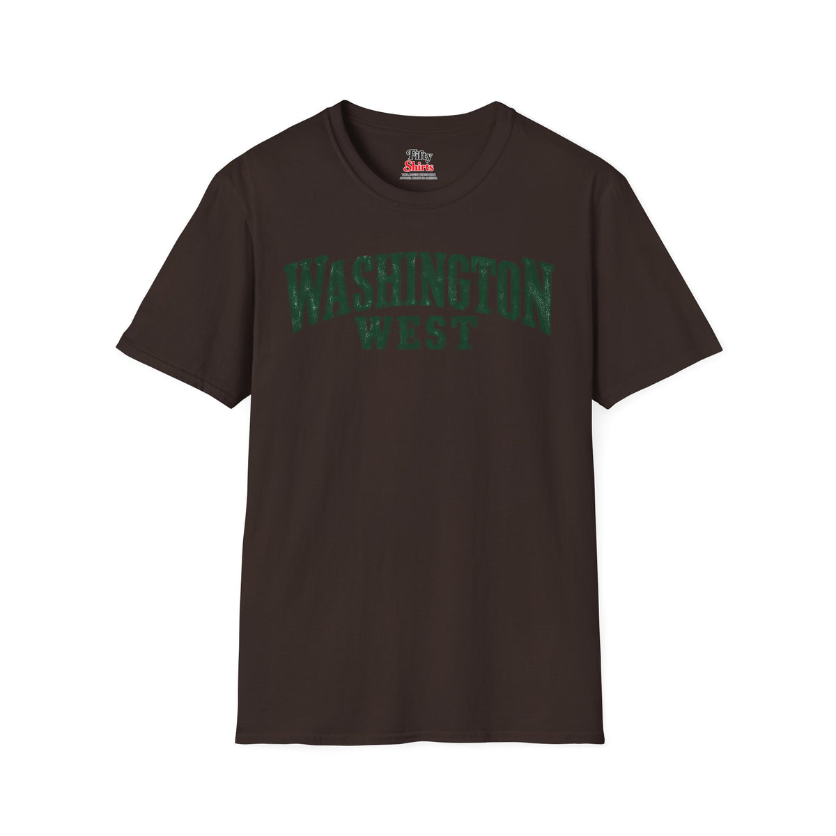 Washington West Unisex Softstyle T Shirt State Name Graphic Tee