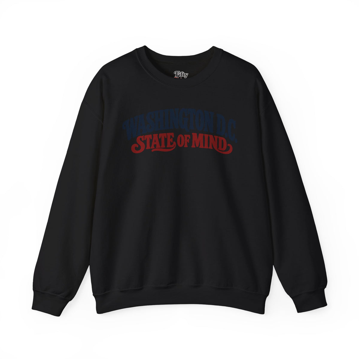 Washington DC State of Mind Unisex Crewneck Sweatshirt State Name Graphic