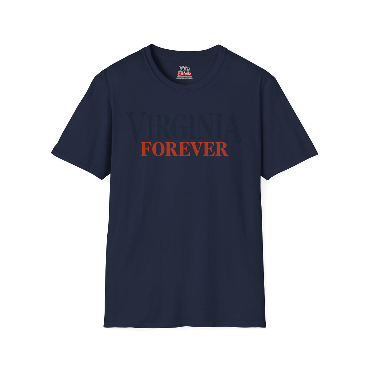 Virginia Forever Unisex Softstyle T Shirt State Name Graphic Tee