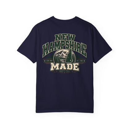 New Hampshire Made Unisex Comfort Color 1717 Streetwear Graphic Tee