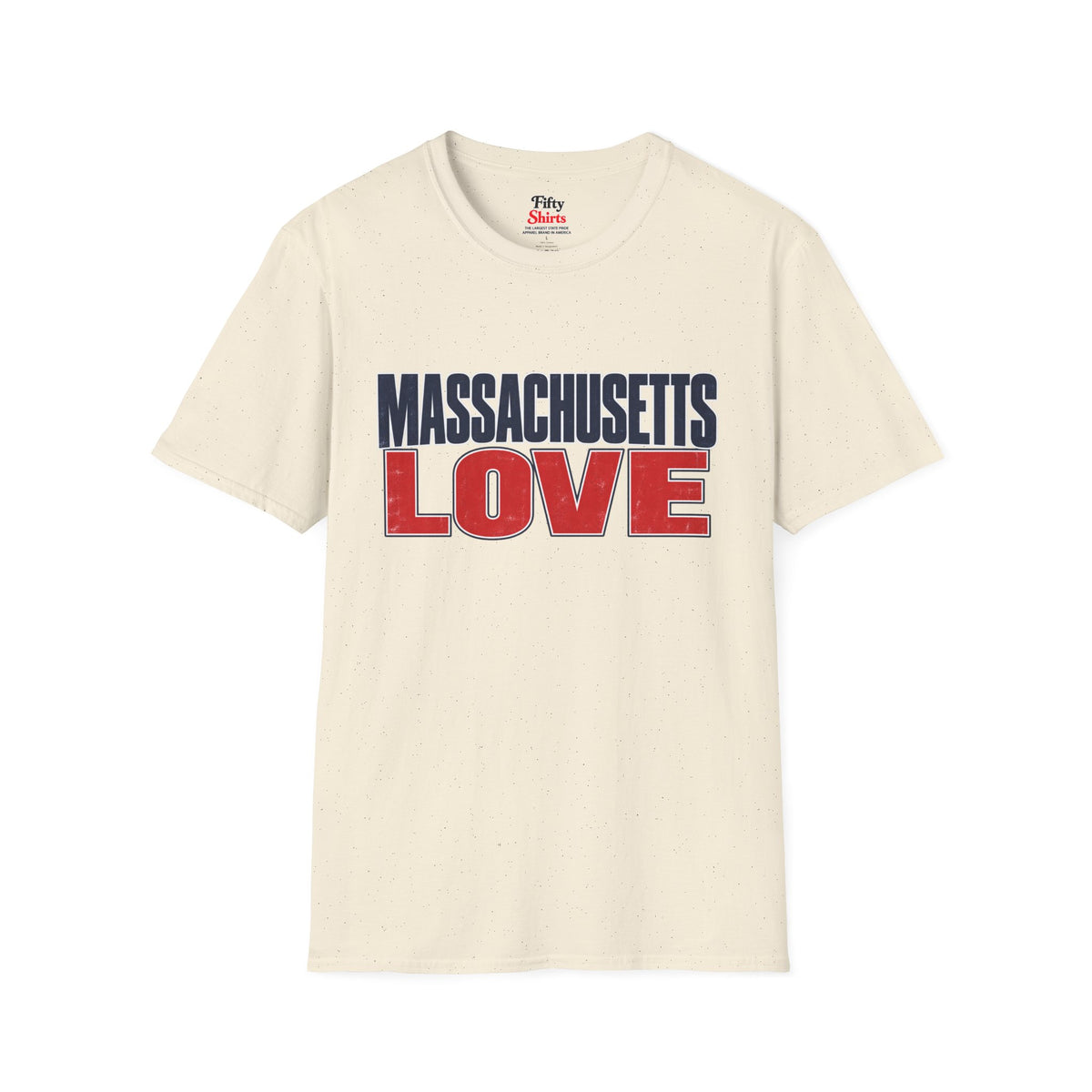 Massachusetts Love Unisex Softstyle T Shirt State Name Graphic Tee