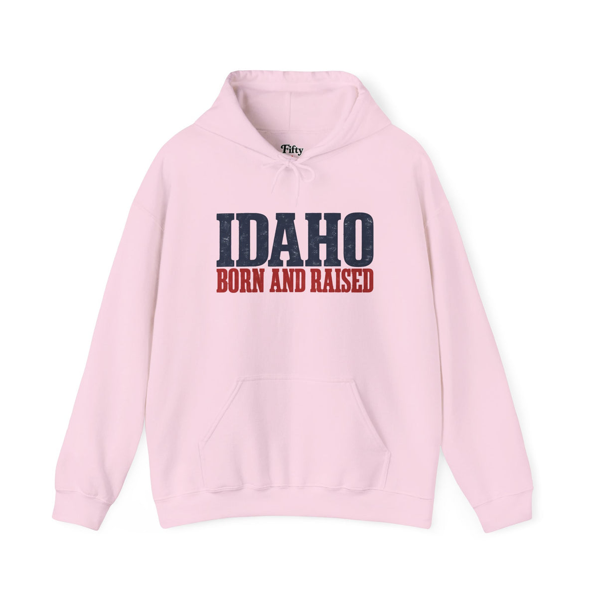 Idaho Born and Raised Classic Heritage Unisex Hoodie Graphic