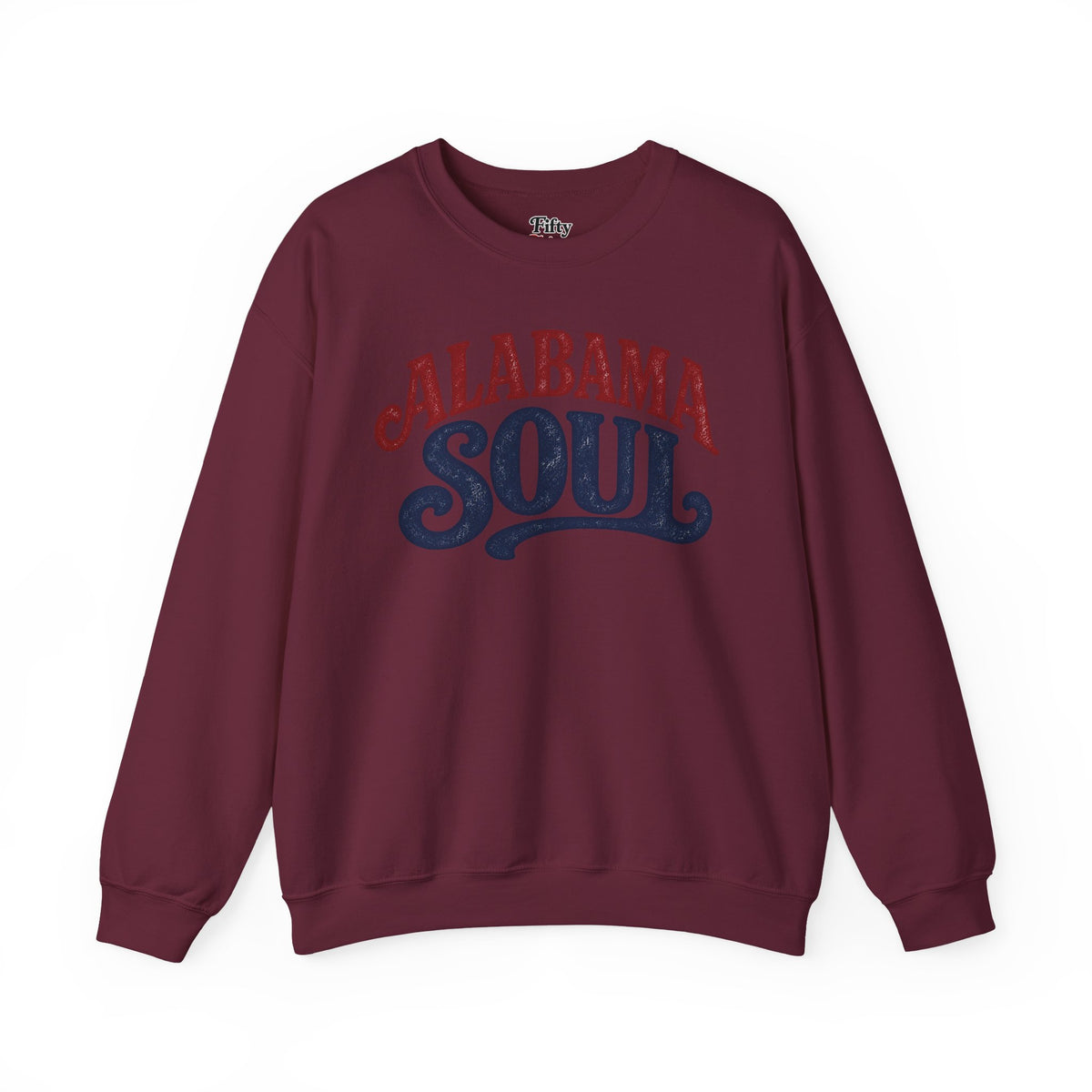 Alabama Soul Unisex Crewneck Sweatshirt State Name Graphic