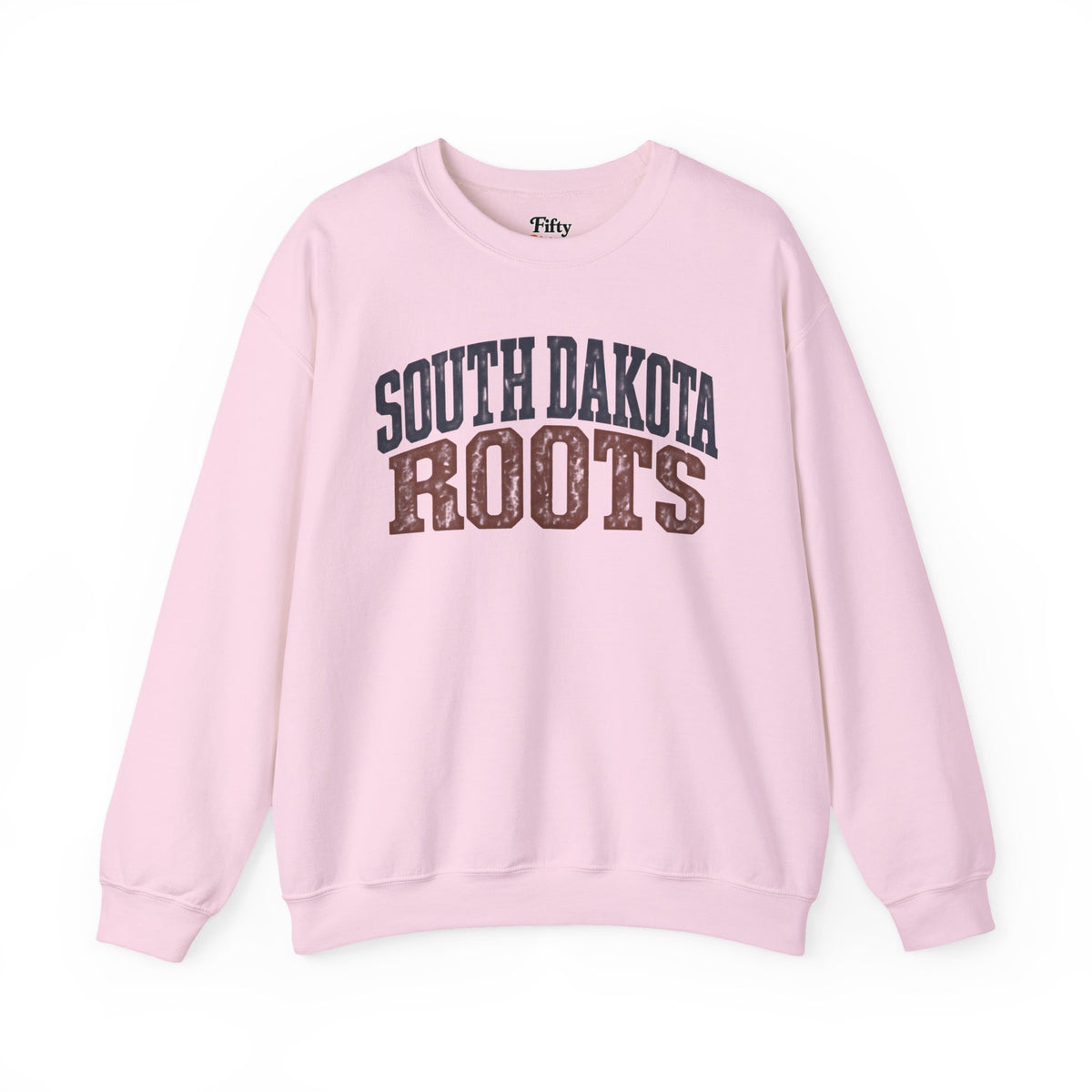 South Dakota Roots Unisex Crewneck Sweatshirt State Name Graphic