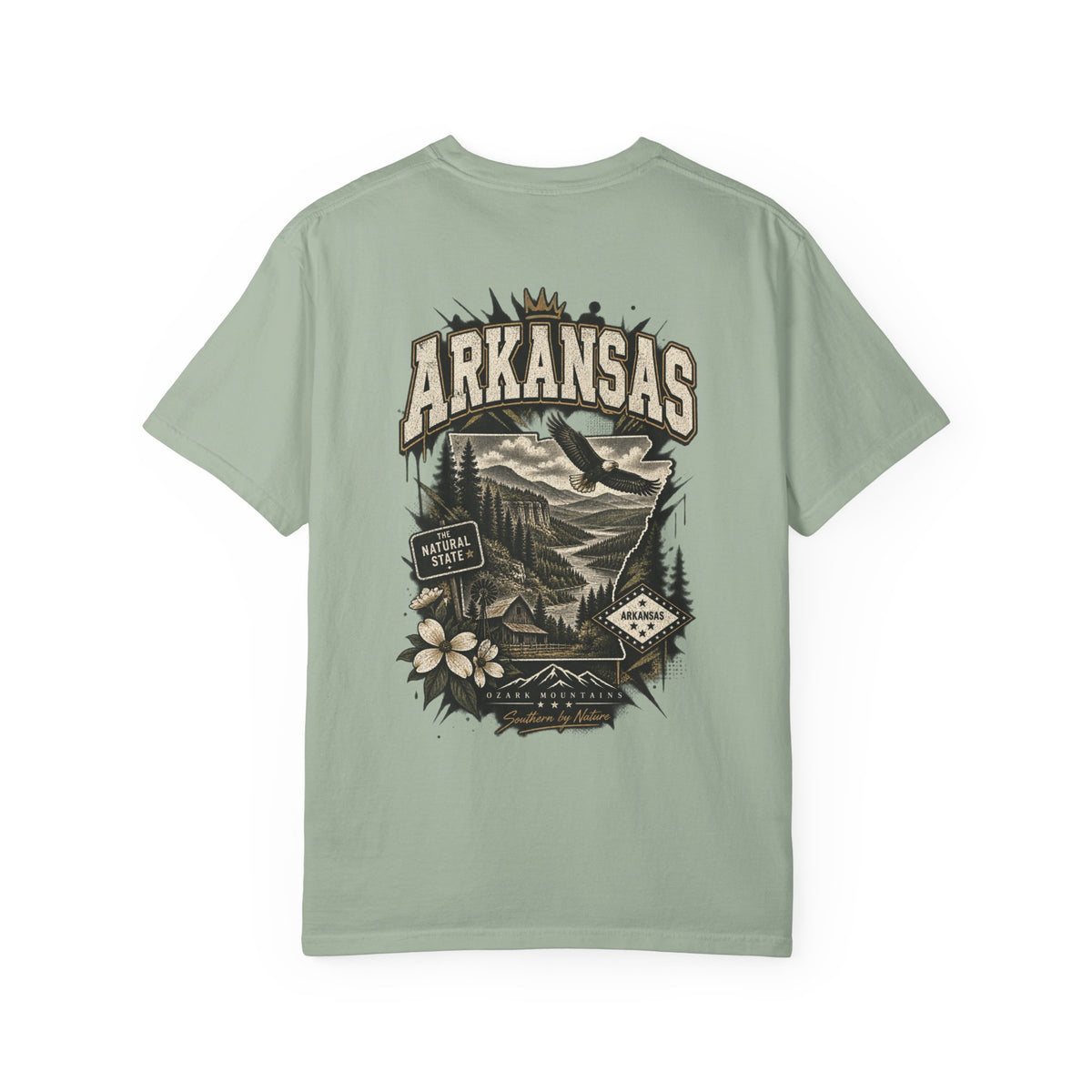 Arkansas Street Culture Unisex Comfort Color 1717 Streetwear Graphic Tee