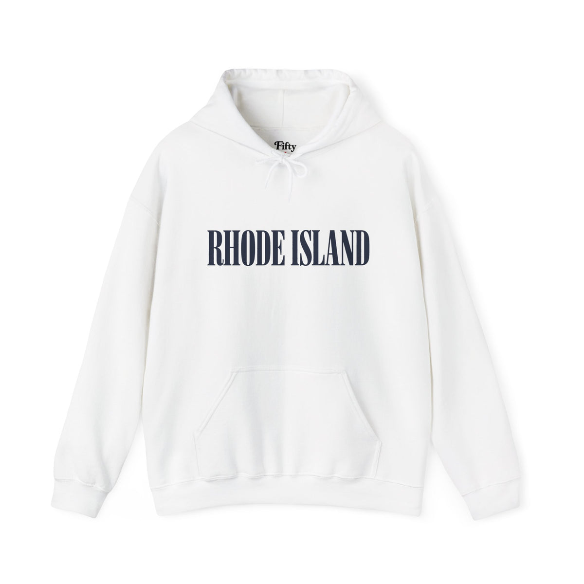 Rhode Island Unisex Hoodie State Name Graphic
